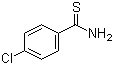 structure of CAS# 2521-24-6, 4-Chlorothiobenzamide;4-Chlorobenzene-1-carbothioamide