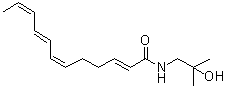 Hydroxy-epsilon-sanshool molecular structure (CAS 252193-26-3)