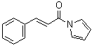 (2E)-3-苯基-1-(1H-吡咯-1-基)-2-丙烯-1-酮分子结构 (CAS 252248-89-8)