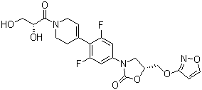 Posizolid molecular structure (CAS 252260-02-9)