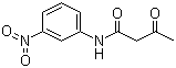 乙酰乙酰间硝基苯胺分子结构 (CAS 25233-49-2)