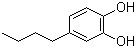 4-丁基邻苯二酚分子结构 (CAS 2525-05-5)
