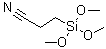 Cyanoethyltrimethoxysilane molecular structure (CAS 2526-62-7)