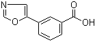 3-(恶唑-5-基)苯甲酸分子结构 (CAS 252928-82-8)