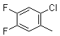 1-Chloro-4,5-difluoro-2-methylbenzene molecular structure (CAS 252936-45-1)