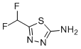 5-(Difluoromethyl)-1,3,4-thiadiazol-2-amine molecular structure (CAS 25306-15-4)