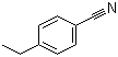 structure of CAS# 25309-65-3, 4-Ethylbenzonitrile