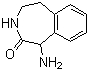 结构式 CAS# 253185-43-2, 1-氨基-1,3,4,5-四氢-2H-3-苯并氮杂卓-2-酮