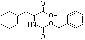 结构式 CAS# 25341-42-8, N-苄氧羰基-L-环己基丙氨酸