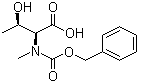 N-Methyl-N-[(phenylmethoxy)carbonyl]-L-threonine molecular structure (CAS 253595-72-1)