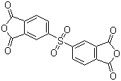 3,3',4,4'-二苯基砜四羧酸二酸酐分子结构 (CAS 2540-99-0)