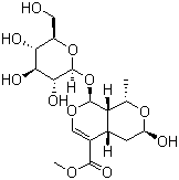 莫诺苷分子结构 (CAS 25406-64-8)