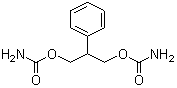 结构式 CAS# 25451-15-4, 非氨酯; 非吧吗特; 2-苯基-1,3-丙二醇二氨基甲酸酯