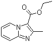 结构式 CAS# 2549-19-1, 2-甲基咪唑并[1,2-a]吡啶-3-甲酸乙酯