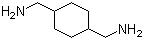structure of CAS# 2549-93-1, 1,4-Cyclohexanebis(methylamine);1,4-Bis(aminomethyl)cyclohexane