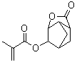 结构式 CAS# 254900-07-7, 5-异丁烯酰氧基-2,6-降冰片烷内酯