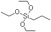 structure of CAS# 2550-02-9, Triethoxypropylsilane;Propyltriethoxysilane