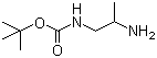 (2-Aminopropyl)carbamic acid tert-butyl ester  molecular structure (CAS 255735-88-7)