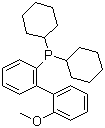 2-(Dicyclohexylphosphino)-2'-methoxybiphenyl molecular structure (CAS 255835-82-6)