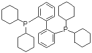 1,1'-Biphenyl-2,2'-diylbis(dicyclohexylphosphine) molecular structure (CAS 255897-36-0)