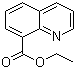 8-喹啉甲酸乙酯分子结构 (CAS 25635-22-7)