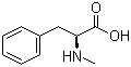 N-Methyl-L-phenylalanine molecular structure (CAS 2566-30-5)