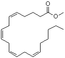 Methyl all-cis-5,8,11,14-eicosatetraenoate molecular structure (CAS 2566-89-4)