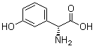 结构式 CAS# 25698-27-5, (R)-3-羟基苯基甘氨酸