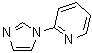 2-(1H-Imidazol-1-yl)pyridine molecular structure (CAS 25700-14-5)