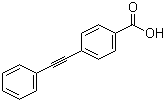 结构式 CAS# 25739-23-5, 4-(苯乙炔基)苯甲酸