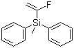 结构式 CAS# 257610-49-4, (1-氟乙烯基)甲基二苯基硅烷