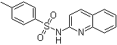 4-Methyl-N-(quinolin-2-yl)benzenesulfonamide molecular structure (CAS 25770-52-9)