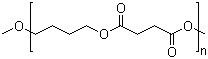 结构式 CAS# 25777-14-4, 1,4-丁二醇-1,4-丁二酸共聚物