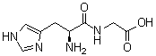 L-Histidylglycine molecular structure (CAS 2578-58-7)