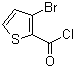 结构式 CAS# 25796-68-3, 3-溴噻吩-2-甲酰氯