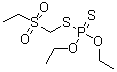 structure of CAS# 2588-04-7, Phorate sulfone;O,O-Diethyl S-ethylsulfonylmethyl phosphorodithioate; O,O-Diethyl S-ethylsulfonylmethyl thionophosphate