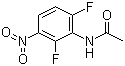 N-(2,6-二氟-3-硝基)乙酰苯胺分子结构 (CAS 25892-08-4)