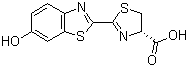 structure of CAS# 2591-17-5, D-Luciferin;(S)-4,5-Dihydro-2-(6-hydroxybenzothiazol-2-yl)thiazole-4-carboxylic acid