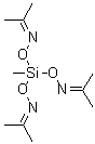 甲基三(丙酮肟基)硅烷分子结构 (CAS 2594-75-4)