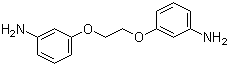 1,2-双(间氨基苯氧基)乙烷分子结构 (CAS 25940-46-9)