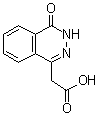 3,4-Dihydro-4-oxophthalazine-1-acetic acid molecular structure (CAS 25947-11-9)