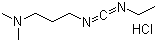1-乙基-(3-二甲基氨基丙基)碳酰二亚胺盐酸盐分子结构 (CAS 25952-53-8)