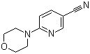 结构式 CAS# 259683-28-8, 6-(吗啉-4-基)吡啶-3-甲腈