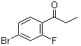 1-(4-Bromo-2-fluorophenyl)propanone molecular structure (CAS 259750-61-3)