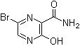 6-Bromo-3-hydroxypyrazine-2-carboxamide molecular structure (CAS 259793-88-9)