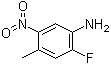 2-Fluoro-4-methyl-5-nitroaniline molecular structure (CAS 259860-00-9)