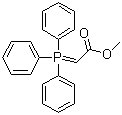 Methyl (triphenylphosphoranylidene)acetate molecular structure (CAS 2605-67-6)
