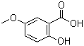 5-Methoxysalicylic acid molecular structure (CAS 2612-02-4)