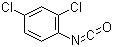 结构式 CAS# 2612-57-9, 2,4-二氯苯基异氰酸酯