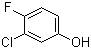 3-氯-4-氟苯酚分子结构 (CAS 2613-23-2)